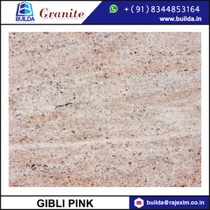 Dalles de granit rose Gibli lisses, 3 cm, granit poli pour comptoirs de cuisine et projets de construction - Product Image 3
