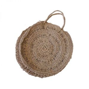 Grands sacs en Jute ronds tissés sur mesure - Product Image 4