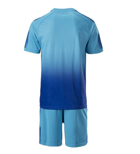 Uniforme de football personnalisé de haute qualité, imprimé, respirant et léger, à manches courtes, pour l'entraînement sportif - Product Image 4