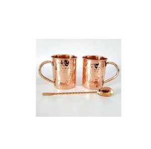 Tasse en cuivre et poignée en laiton pour mule en cuivre solide de moscou, utilisation de boisson pour tasse à vendre, produit - Product Image 2