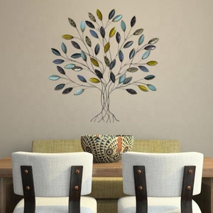 Appliques murales en fer forgé, panneaux muraux décoratifs, horloge murale décorative, décorations de mariage en pots de verre, bougies parfumées - Product Image 4