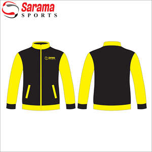 Logo personnalisé vestes femmes 100% polyester veste universitaire femme en laine et manches en cuir, - Product Image 1