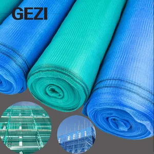 fire PE shadow construction safe netting protection scaffolding safety net debris net covering with pp edge hemming direct