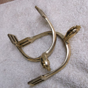 Brass Spurs Ladies Campdraft Spurs - Product Image 5