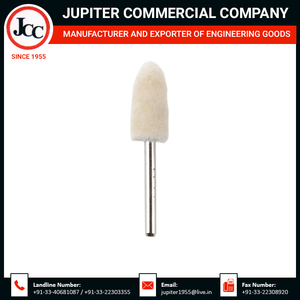 Bobs de fieltro de disco abrasivo tipo India de calidad superior para herramientas abrasivas Premium - Product Image 3