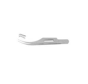 Gills-Colibri Fórceps corneales Puntas puntiagudas muy finas con plataforma de atado Acero inoxidable, 7,5 cm - 3 1/4" - Product Image 4