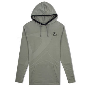 Sudadera con Capucha Personalizada para Hombre, Informal, de Algodón y Poliéster, Tejido de Felpa, Tejido Sostenible, Antiencogimiento, Talla Grande, Secado Rápido, Resistente al Viento - Product Image 2