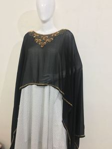 ผ้าคลุมไหล่ปักเลื่อมลูกปัดสวยงามแบบใหม่ ขายดีที่สุด ทรงยาวแบบติดกระดุม ไซส์ใหญ่ ทรงบ็อกซี่ - Product Image 6