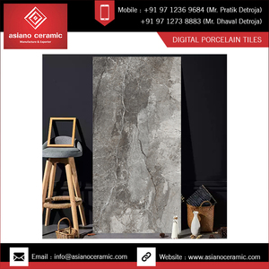 Orient Brown 1200x2400mm Carreaux de dalle de sol en porcelaine polie Finition brillante/mate Design rustique moderne Décoration intérieure Centre commercial - Product Image 4