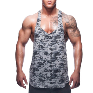 Débardeur sans manches pour hommes, haut pour entraînement en salle de sport, entraînement musculaire, maillot - Product Image 6