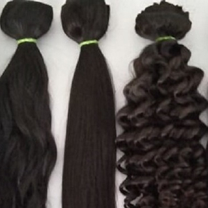 Extensions de cheveux malaisiens Remy — noble, lot de 7 pièces de mèches naturelles, cheveux lisses et bouclés, vierges non traités, vente en gros - Product Image 2