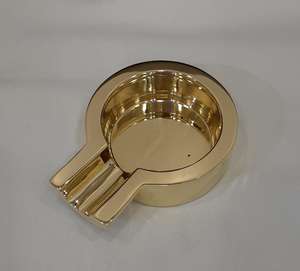 Cendrier en laiton de luxe moderne et unique de conception nouvelle, de qualité supérieure, pour la décoration de la maison et l'utilisation sur table - Product Image 2