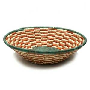 Mini Plato de Palma de Dátiles Tejido a Mano, Mini Maceta de Mimbre y Ratán Hecha a Mano - Product Image 6