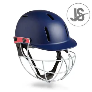 Caschi di protezione da CRICKET professionali con LOGO personalizzato economico nuovo acciaio inossidabile titanio GRI