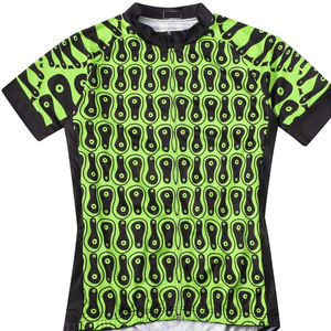 Maillot de cyclisme pour homme au design personnalisé, sur mesure, décontracté, manches courtes, sport, entraînement, anti-UV, respirant, séchage rapide - Product Image 3