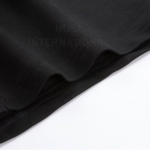 Shorts de sport pour hommes, best-seller, 100% coton, respirants, séchage rapide, multi-poches, taille élastique, logo personnalisé et style hip-hop - Product Image 4