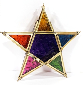 Bougeoir décoratif de haute qualité lanterne métal et verre en prix de gros pour la décoration et Noël - Product Image 5