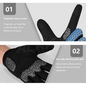 Unisex Personalizado Deportes Ciclismo Guantes Transpirable Antideslizante Bicicleta Gimnasio Guantes - Product Image 6