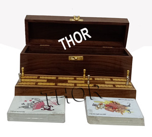 Trò Chơi Gia Đình Bàn Cờ Đôi Đường Ray Bằng Gỗ - Product Image 1