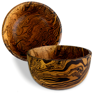 Bol de service en bois et platers bol à salade plateaux de riz bol à légumes utilisé de manière polyvalente à bas prix - Product Image 6