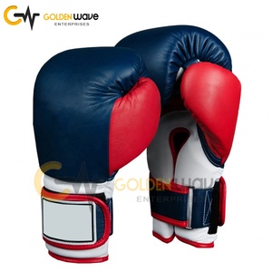 Gants de boxe de haute qualité en cuir de vachette d'origine avec logo personnalisé GW-SW-002 - Product Image 3