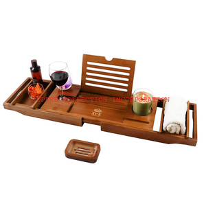 Bandeja de baño de MDF moderna de lujo Material de Bambú - Product Image 1