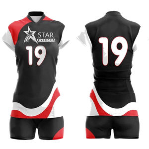 Uniforme de Voleibol Reversible Personalizable para Mujeres Niñas Jóvenes Tallas Grandes Jersey Transpirable Uniforme de Voleibol de Diseño Personalizado - Product Image 1