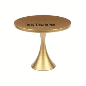 Anniversary Celebration Party Tableware Cake Serving Stand For Hotel <b>Center</b> Tabletop Round Shape Single Tier Cake Stand - Product Image 1