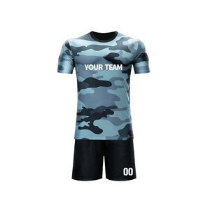 High Quality Sublimation Plain Soccer Uniform New Arrival - Product Image 2