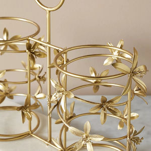 Wine Holder Metal Customized Wire <b>Milk</b> <b>Bottle</b> <b>Carrier</b> Simple Juice Wine Glass Basket Storage Rack Kitchen - Product Image 3