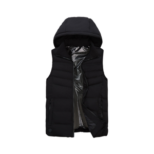 Nueva llegada de alta calidad, chaqueta hinchada con capucha para exteriores, ropa informal con costuras deportivas, chaquetas acolchadas coloridas para ropa exterior - Product Image 5