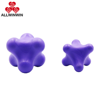 ALLWINWIN SMB12 Balle de massage à picots - Rouleau plantaire en TPR de 5/6 cm pour fasciite plantaire
