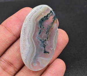 หินโมราพลังงานแสงอาทิตย์ทรงหลวม,พลอยทรงหลังเบี้ยหินโมรากึ่งมีค่า - Product Image 5