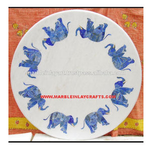 Blanc Dessus de Table En Marbre - Product Image 1