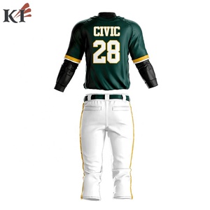 Maillots de baseball rayés et imprimés 100 % polyester, sublimation unisexe, personnalisables, avec sangle avant réglable, Hiver 2026 - Product Image 3