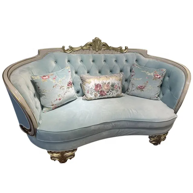 Royal French Style Classical Carvings Extra Luxurious Furniture Sofa