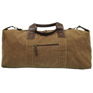 Bolsa de lona extra grande personalizable de poliéster con cierre de cremallera para equipaje bolsas de viaje - Product Image 6