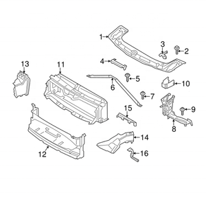 Soporte de núcleo delantero OEM 51747385734 para <span class=keywords><strong>BMW</strong></span> 3 F35 F30 1 F20 - Product Image 4