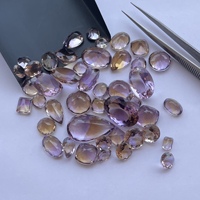 10mm 20mm Batu Permata Ametrine Alami Oval Pear Bulat Bersegi Potongan Emerald Desain Terbaru untuk Pembuatan Perhiasan Penawaran Terkini