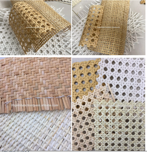 Correas de caña de plástico para proyectos, malla de mimbre abierta, tejido sintético - Product Image 3