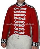 Manteau en laine croisé classique pour homme, sur mesure, style régimentaire britannique
