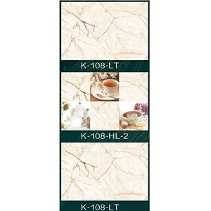 Carreaux muraux de cuisine en céramique émaillée brillante de couleur blanche pure 30x45cm - Product Image 3