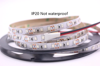 12V UV Ultraviolette 395-405nm bande menée par lumière noire 5050 2835 SMD 60led/m 120led/m bande Imperméable À L'eau lampe pour DJ Fluorescence partie