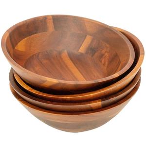 ชุดชามสลัดไม้มะฮอกกานีจากโรงงานที่เป็นมิตรกับสิ่งแวดล้อม ชามผลไม้ อุปกรณ์ครัว ขายส่งจากเวียดนาม ราคาดี - Product Image 3