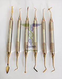 Juego de Instrumentos Quirúrgicos de Acero Inoxidable de Alta Calidad para Rellenos Dentales de Composite, Fuente de Alimentación Manual - Product Image 3