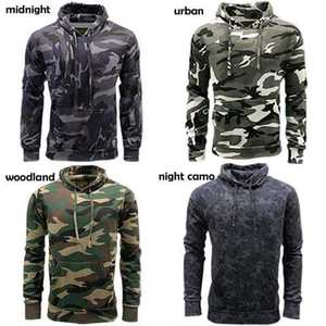 Sudadera con Capucha Extra Grande de Camuflaje Personalizada de Alta Calidad para Hombre, Sudadera de Poliéster 100% de Secado Rápido, Transpirable y Cómoda - Product Image 4
