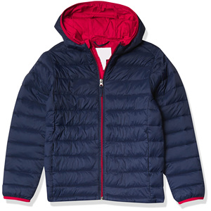 Chaquetas de invierno con cuello levantado recubierto de logotipo de diseño personalizado OEM para ropa informal de hombre chaqueta de burbuja de Color sólido cálido con capucha - Product Image 3