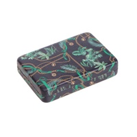 Ensemble de manucure élégant imprimé floral