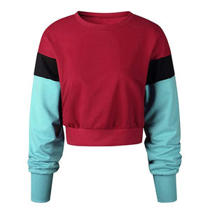 Último diseño sólido en blanco Crop Top personalizado mujeres camisetas nuevas señoras de moda Crop Top mujeres camisetas - Product Image 2