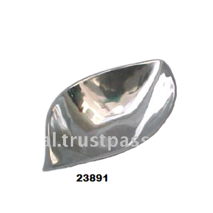 Tazón para servir frutas/nueces de aluminio y metal con pulido de espejo para encimera y encimera de cocina - Product Image 1